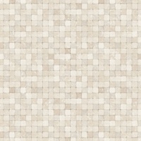 Grey Textured Tiles Wallpaper