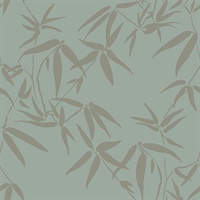 Guadua Green Bamboo Leaves Wallpaper