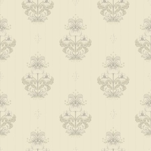 Gullvie White Wallpaper