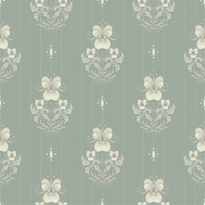 Gullvie White Wallpaper