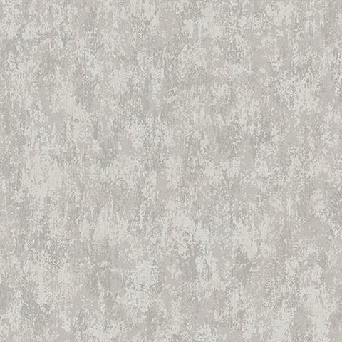Haliya Silver Metallic Plaster Wallpaper