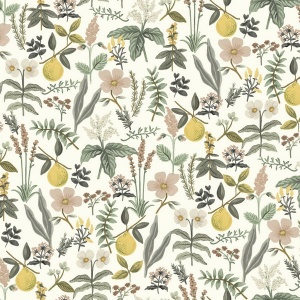 Herb Garden Sage Botanical Premium Peel + Stick Wallpaper