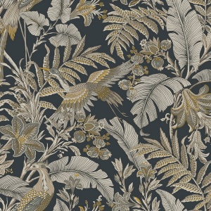 Heronwood Mulberry Wallpaper