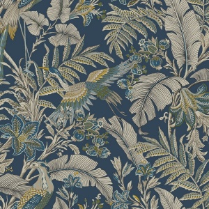 Heronwood Mulberry Wallpaper