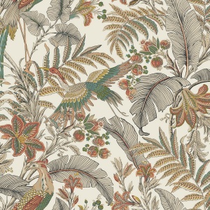 Heronwood Mulberry Wallpaper
