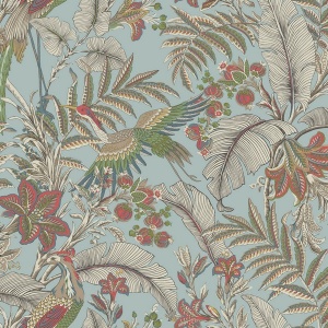 Heronwood Mulberry Wallpaper