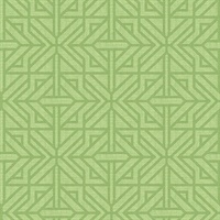 Hesper Green Geometric Wallpaper