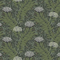 Highgrove Black Wallpaper