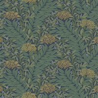 Highgrove Navy Wallpaper