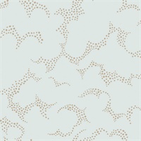 Himmel Mint Abstract Dots Wallpaper
