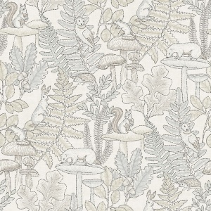 Holt Sage Woodland Wallpaper