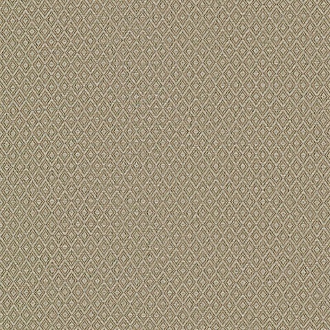 Hui Light Brown Paper Weave Grasscloth Wallpaper