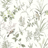 Imperial Garden Moss Botanical Wallpaper