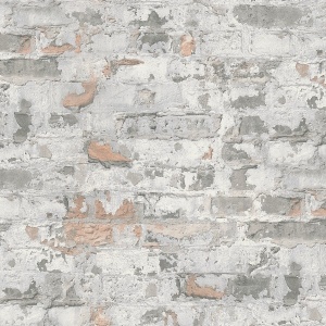 Industrial Chic Motif Wallpaper