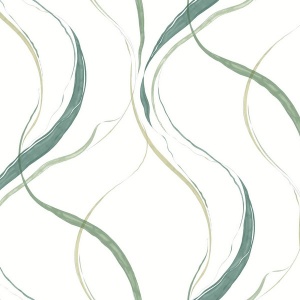 Ink Flow Seaglass Wallpaper
