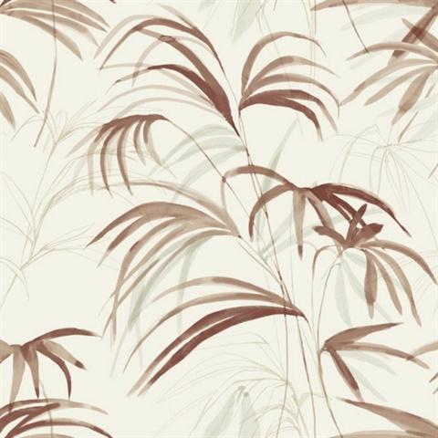 Inky Clay Palms Wallpaper