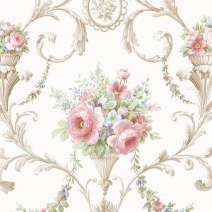 In-register Ornamental Floral
