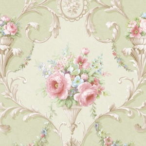 In-register Ornamental Floral