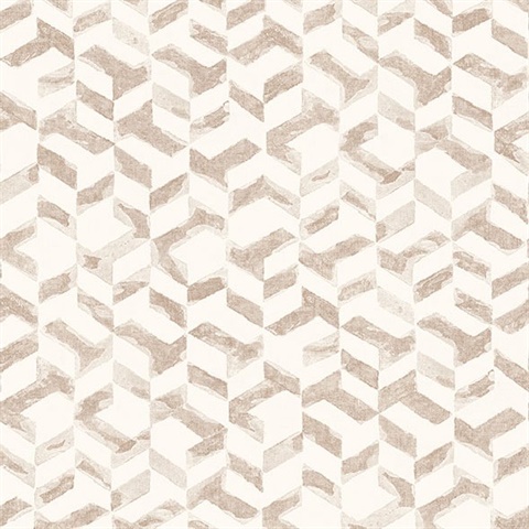 Instep Rose Gold Abstract Geometric