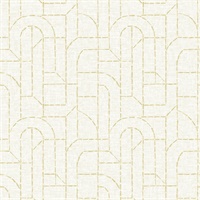 Integrity Yellow Arched Outlines Wallpaper