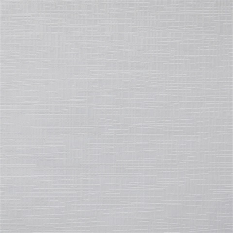 Interlocking Squares Paintable Wallpaper - White