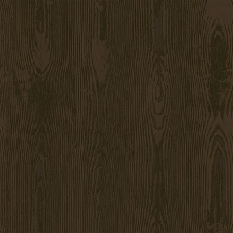 Jaxson Brown Faux Wood Wallpaper
