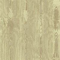 Jaxson Gold Faux Wood Wallpaper