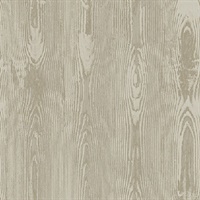 Jaxson Light Brown Faux Wood Wallpaper