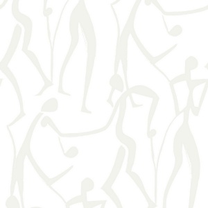 Joyful Dancers Carbon Black Wallpaper