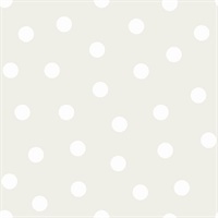 Jubilee Silver Dots Wallpaper