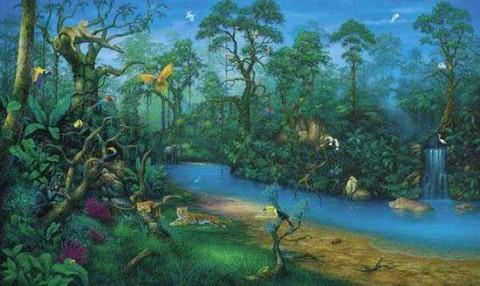 Jungle Dreams - Wall Mural