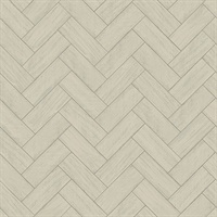 Kaliko Green Wood Herringbone Wallpaper
