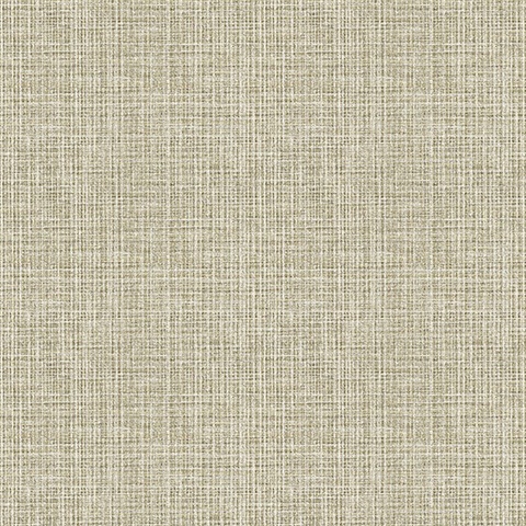 Kantera Chestnut Fabric Texture Wallpaper