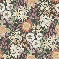 Karina Rasberry Wildflower Garden Wallpaper