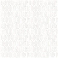 Kendall Off-White Honeycomb Geometric Wallpaper