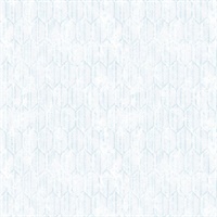 Kendall Teal Honeycomb Geometric Wallpaper