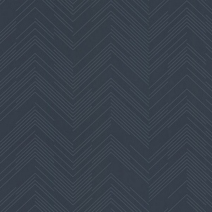 Kian White Modern Chevron Wallpaper