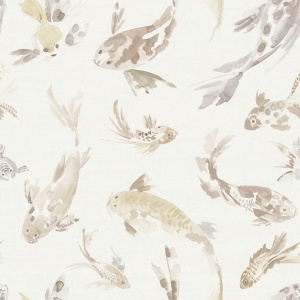 Koi Blue Fish Wallpaper