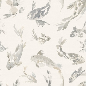 Koi Blue Fish Wallpaper