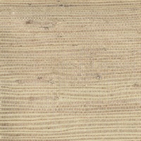Kostya Beige Grasscloth Wallpaper