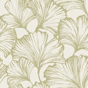 Kyoto Dove Ginkgo Leaf Wallpaper