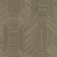 Ladon Brown Metallic Texture Wallpaper