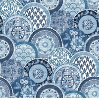 Laguna Blue Plate Wallpaper