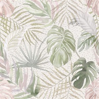 Lana Sage Tropica Wallpaper