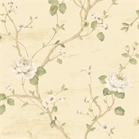 Large Floral Wallpaper