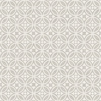 Larsson Grey Ogee Wallpaper