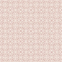 Larsson Pink Ogee Wallpaper