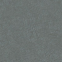 Latigo Light Blue Leather Wallpaper