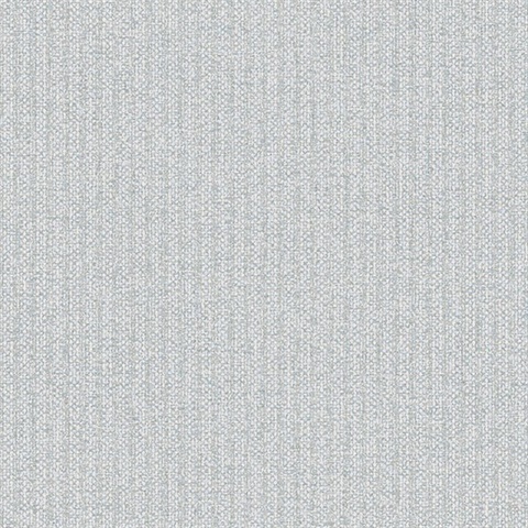 Lawndale Blue Textured Pinstripe Wallpaper