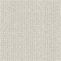 Lawndale Taupe Textured Pinstripe Wallpaper